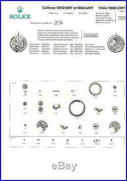 rolex 3135 parts catalog